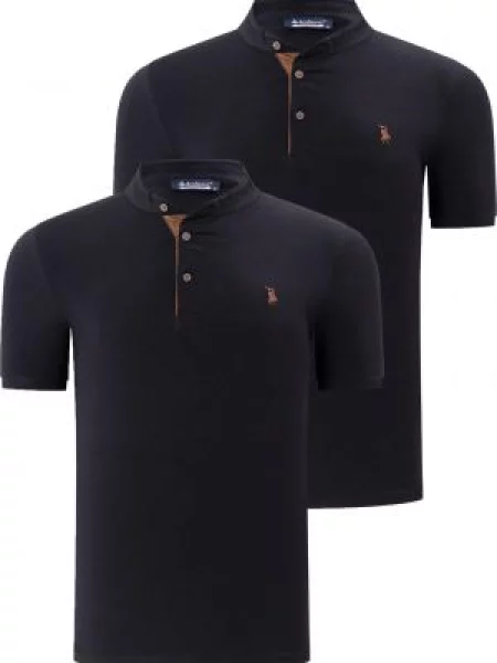 Polo majica Dewberry črna
