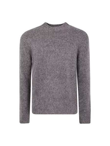 Sweter Emporio Armani brązowy