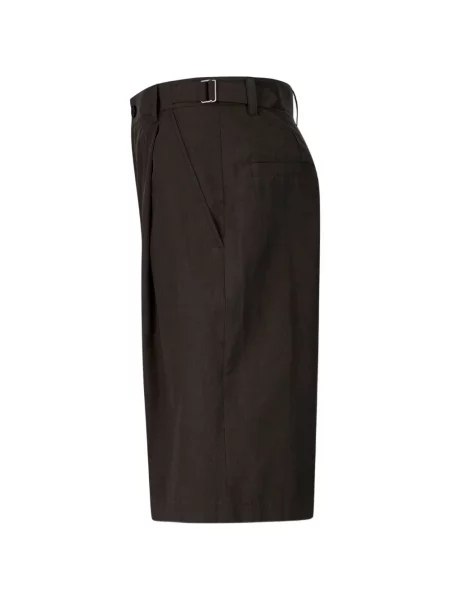 Pantaloni scurți Tomboy cu cataramă maro