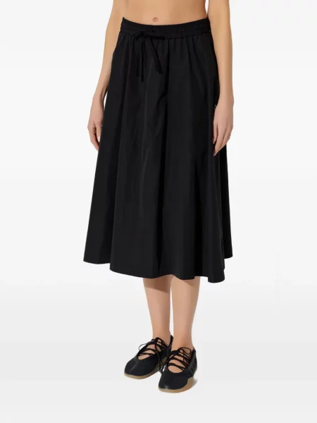 Fustă midi Kenzo până la genunchi negru