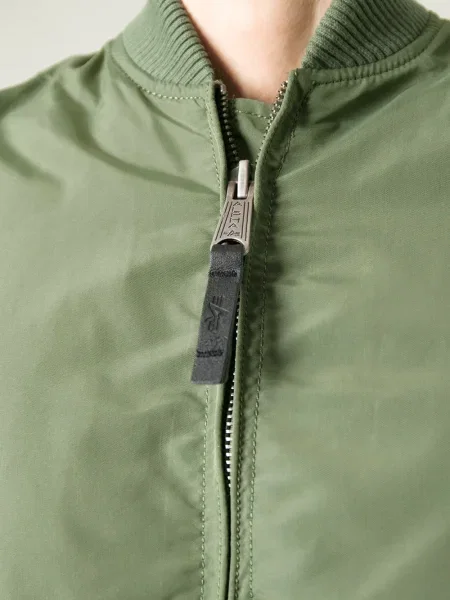 Geacă bomber Alpha Industries verde