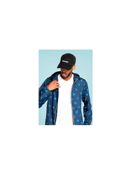 Dedicated Windbreaker Dots Navy Mężczyźni Kurtki Dedicated Size: M niebieski