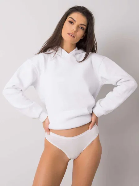Chiloți Fashionhunters clasic alb