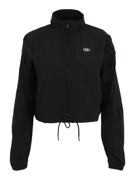 UNDER ARMOUR Geacă sport negru alb