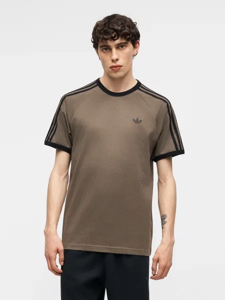 Adidas Originals tričko pánske hnedá