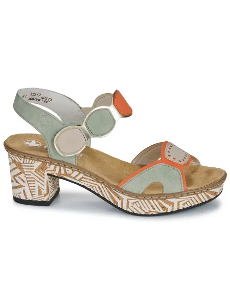 Pantofi Rieker verde
