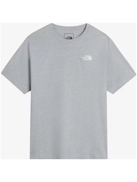Koszulka z krótkim rękawem The North Face NSE Box Evolution jasnoszary S szara