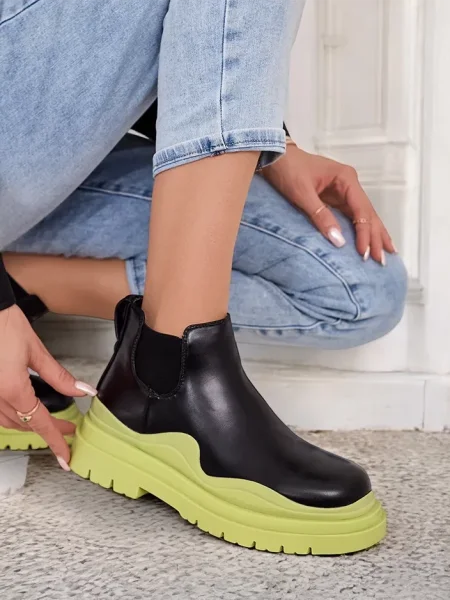 Botine Resti slip-on negru
