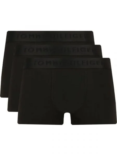 Tommy Hilfiger Chiloți boxer 3P TRUNK negru