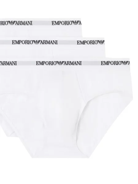 Bugyiscsomag Emporio Armani autogrammal fehér