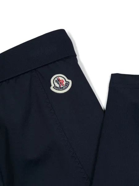 Legginsy dziecięce Moncler Enfant niebieskie