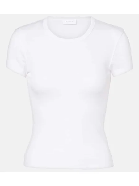 Tricou Wardrobe.nyc din jerseu alb