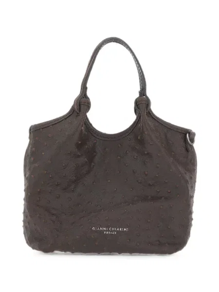 Geantă shopper Gianni Chiarini din piele maro