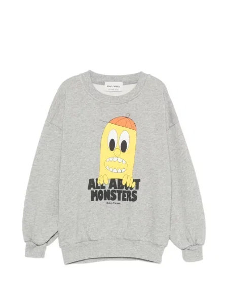 Sweter dziecięcy Bobo Choses szary
