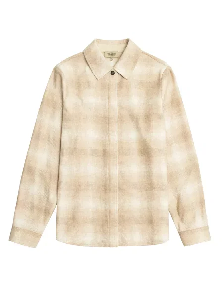 Рубашка Woolrich бежевая