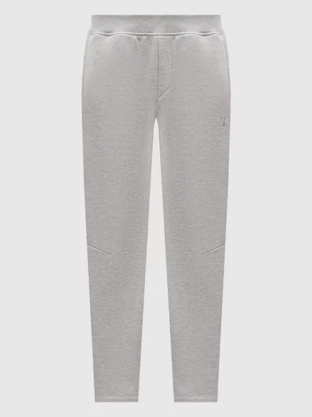 Спортивні штани з емблемою Trussardi сірі