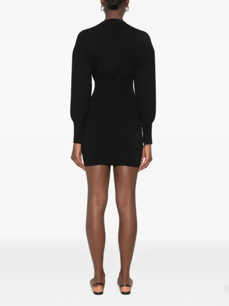Lung rochie Anine Bing tricotate negru