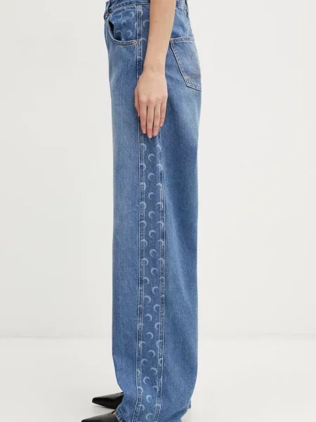 Marine Serre джинси relaxed fit