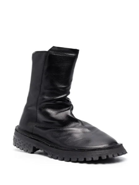 Cizme scurte Moma din piele negru