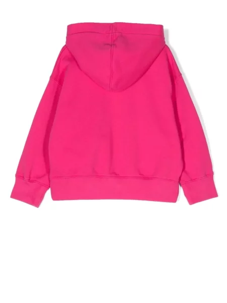 Bluza z kapturem dziecięca Palm Angels różowa