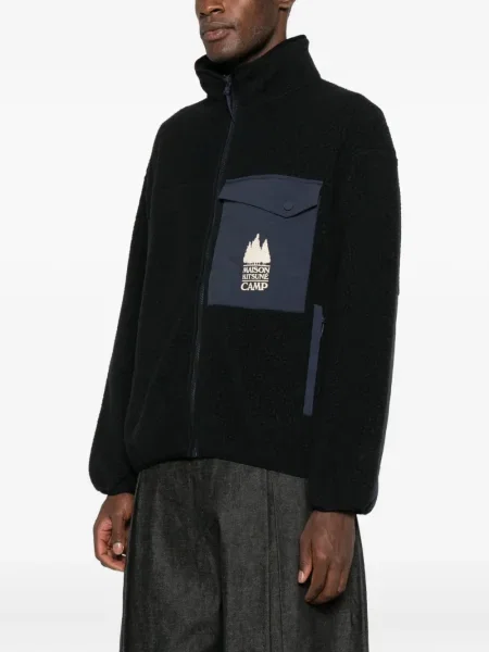 Bunda Maison Kitsuné černá