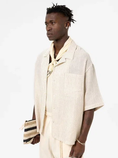 VAMOS CLO Košile světle béžová