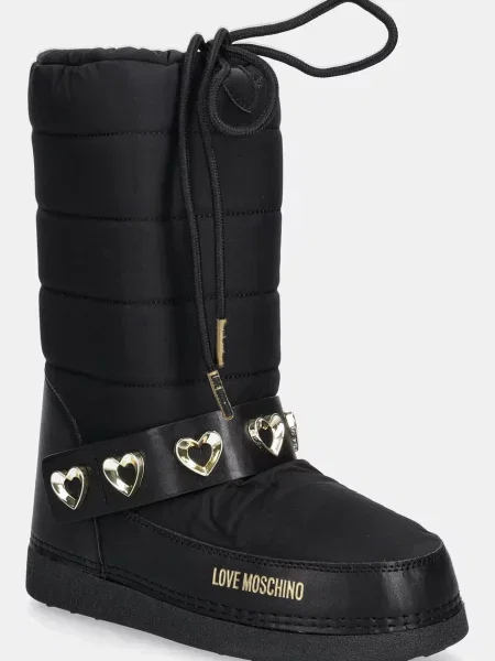 LOVE MOSCHINO Cizme de zăpadă negru