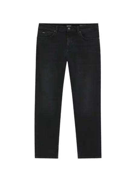 Blugi conici Hugo stretch conici negru