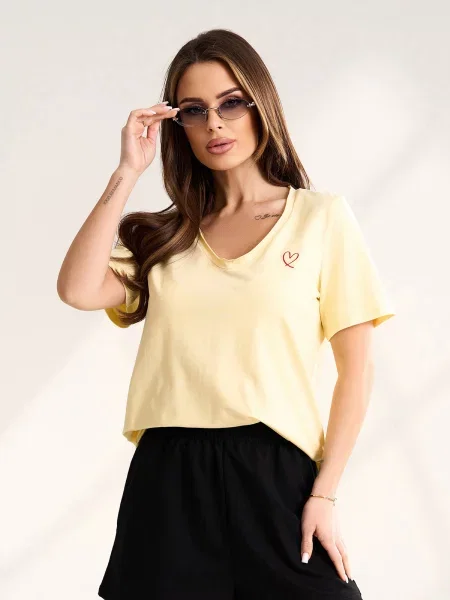 Футболка ISSA Plus жовтий