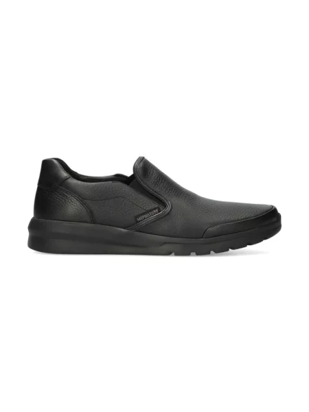 Półbuty Mephisto skórzane wsuwane czarne