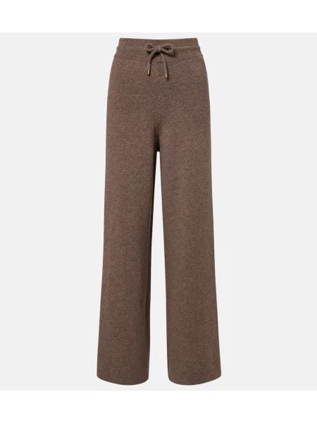 Pantaloni Agnona de lână maro