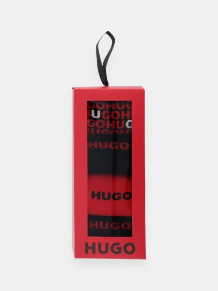 Hugo Bodywear Șosete 4P GIFT TORTUGA CC negru
