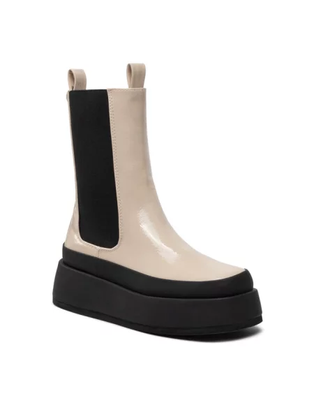 Ботильоны Deezee бежевые