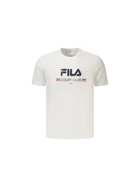 Rövid ujjú rövid póló Fila fehér