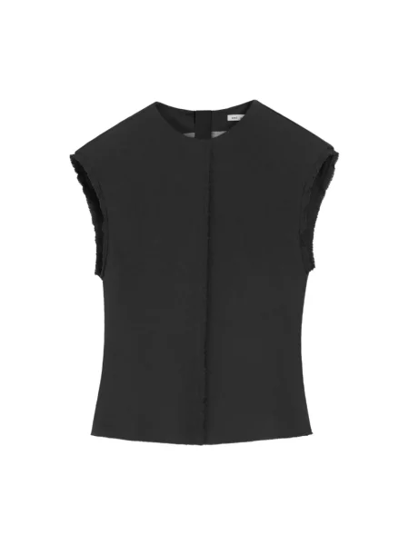 Kamizelka Ami Paris bez rękawów czarna