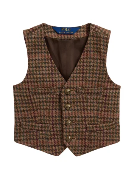 Γιλέκο Polo Ralph Lauren καφέ