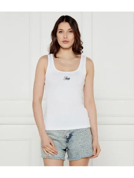 Farmer felső Guess Jeans fehér