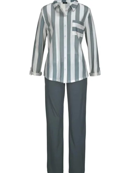 VIVANCE Pijama Dreams gri bazalt alb