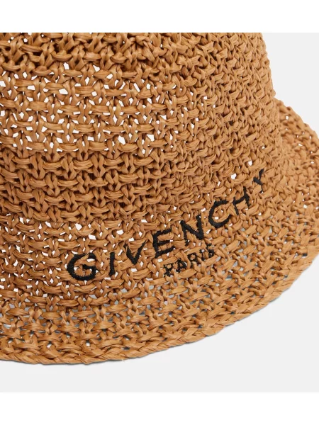 Pălărie Givenchy cu autograf bej