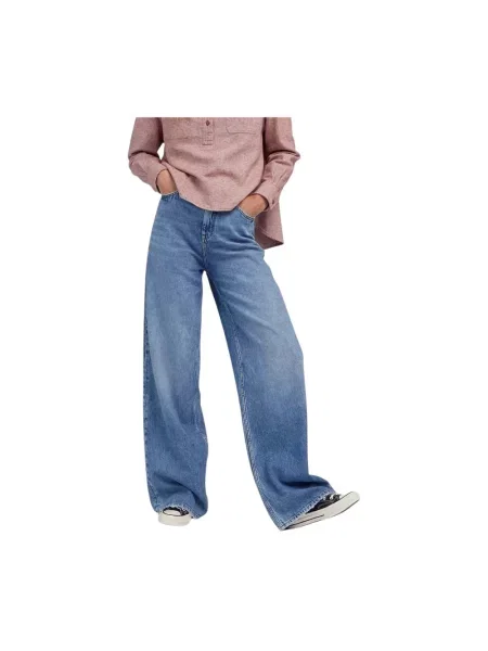 Jeansy Lee niebieskie