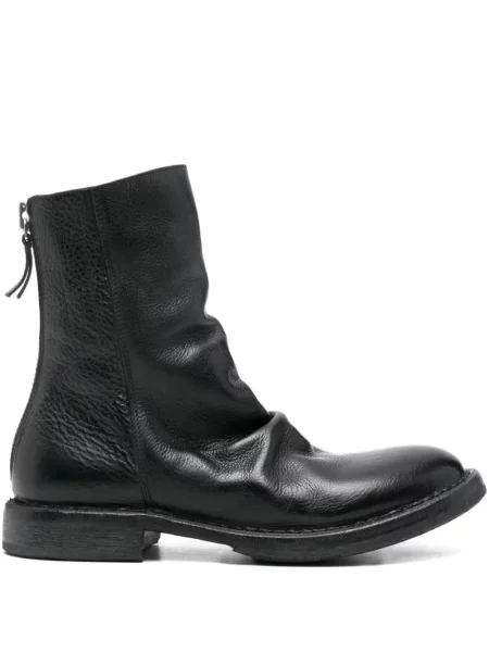 Cizme scurte Moma din piele negru