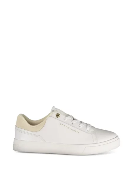 Sneaker Tommy Hilfiger autogrammal fehér