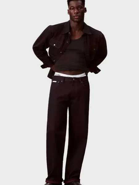 Джинси Calvin Klein Jeans чорні