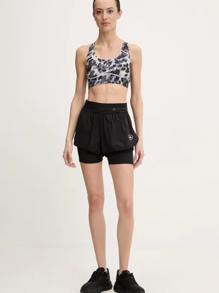Športová podprsenka adidas by Stella McCartney sivá