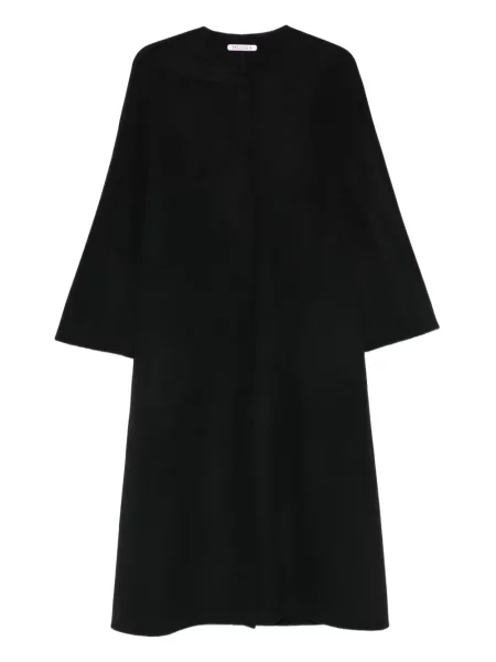 Płaszcz Liska z kaszmiru czarny