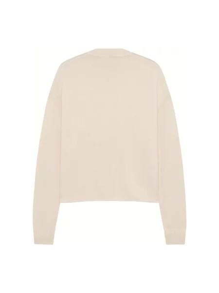 Sweter Autry wełniany beżowy