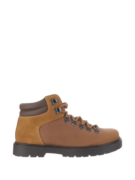 Botine Birkenstock din piele de căprioară maro