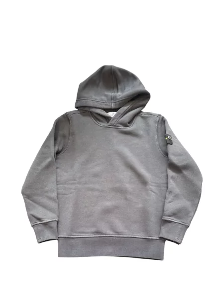 Bluza z kapturem dziecięca Stone Island niebieska