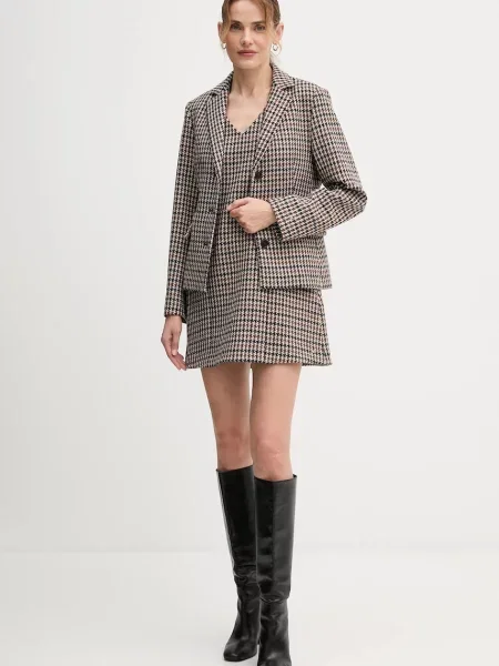 Tommy Hilfiger rochie din lână maro