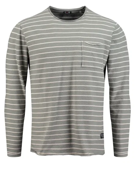 Key Largo Tricou Bruno verde deschis alb